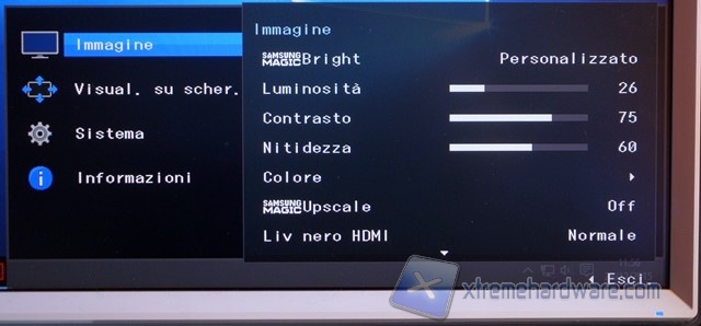 Menù OSD 02