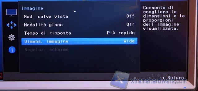 Menù OSD 03
